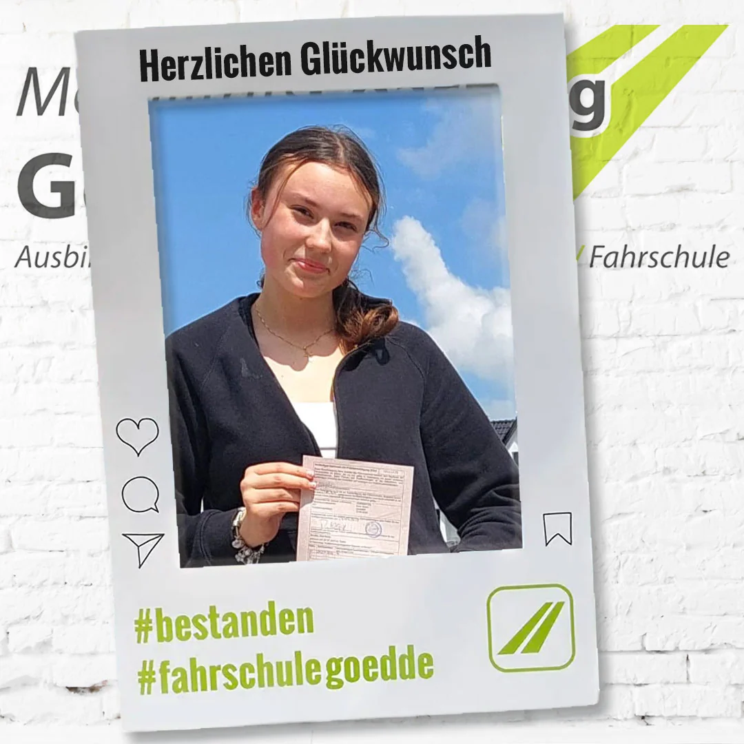Herzlichen Glückwunsch! #bestanden #fahrschulegoedde#klasseAM