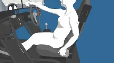 Übung der Grundfertigkeiten am Fahrsimulator