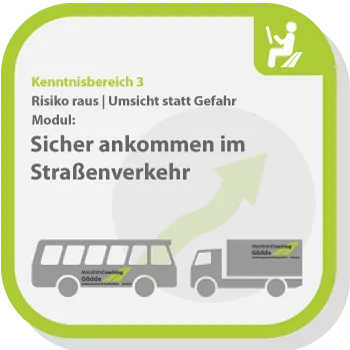 Risiko raus: Umsicht im Straßenverkehr, Risiken umfahren