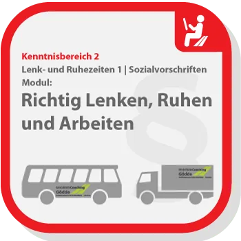 Lenk-und Ruhezeiten Sozialvorschriften