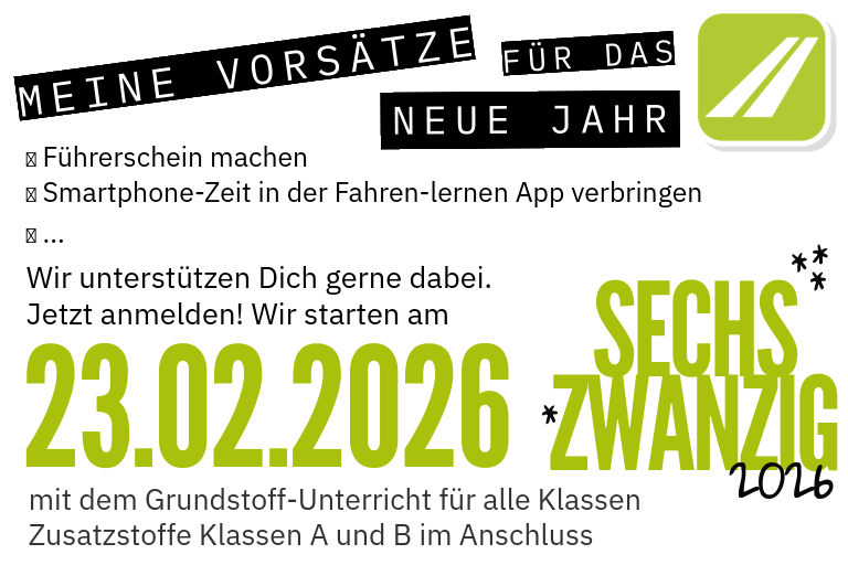 Bester Vorsatz | Mach deinen Führerschein