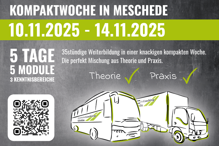 Kompaktwoche | 5 Tage | 5 Module | Meschede