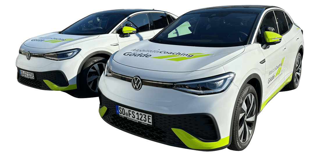 Zwei VW ID.5 aus dem Gödde-Fuhrpark