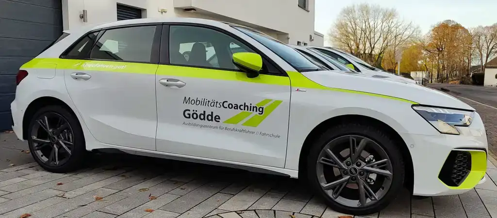 Ausbildungsfahrzeug aus dem Gödde-Fuhrpark