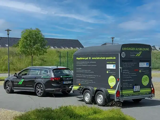 Ausbildungsfahrzeug aus dem Gödde-Fuhrpark
