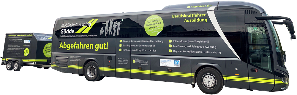 Ausbildungsfahrzeug aus dem Gödde-Fuhrpark